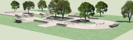 Skatepark - vlastná štúdia